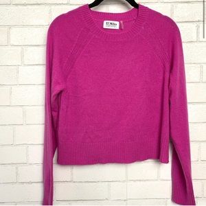 27 Miles Malibu Pink 100% Cashmere Sweater